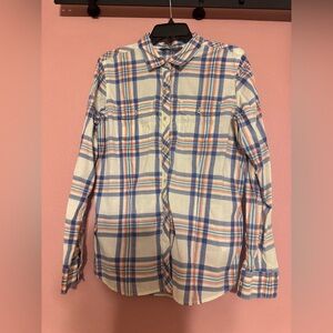 The North Face women’s plaid shirt- size large